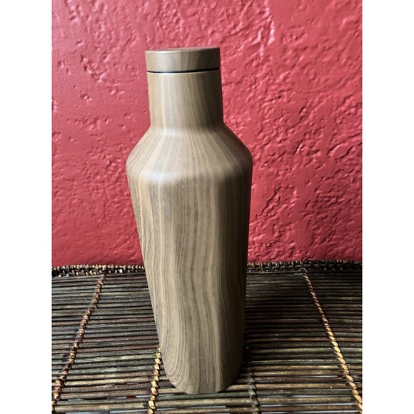 CORKCICLE Canteen Walnut Wood Stainless Steel Insulated Tumbler 30 oz. - Picture 2 of 6